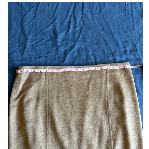 Talbot's Italian Tan Camel Hair Pencil Skirt, size 16, Academia, Preppy, Career - Picture 4 of 7